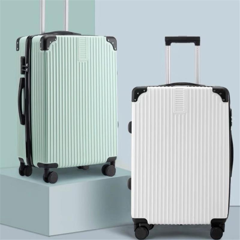 Maleta trolley 24 pulgadas 22 pulgadas maleta para estudiantes maleta para hombres y mujeres maleta de embarque caja de contraseña de 20 pulgadas 26 pulgadas cuero