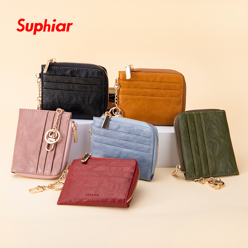 2024 estilo explosivo transfronterizo nuevo monedero compacto para mujer, tarjetero de múltiples tarjetas para mujer, tarjetero de efectivo, tarjetero ultrafino