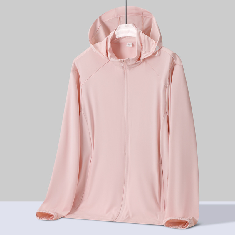 Ropa de protección solar UPF50 + ropa de protección solar de mujer al aire libre para hombres, gorra de borde grande desmontable con hielo, ropa de piel transpirable de verano image 6