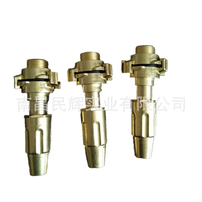 德式爪式黄铜快换喷头  园林浇花快换喷头 花园软管喷嘴