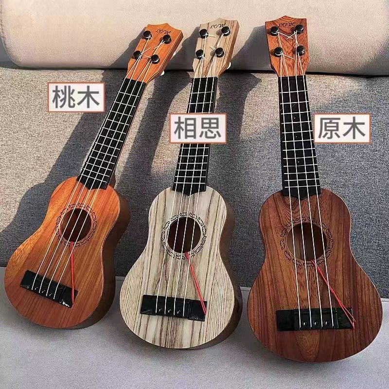 儿童尤克里里男孩女孩初学者可弹奏早教音乐小吉他乐器玩具零基础