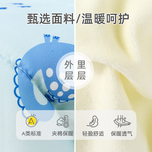 Girls' baby cotton clothes, children's down jackets, boys' winter thickened outdoor padded jackets, baby girl's down jackets