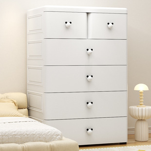 Baby Wardrobe Drawer-Type Storage Cabinet Multi-Layer Living Room Storage Cabinet Storage Cabinet Five-Drawer Box Home Baby Wardrobe