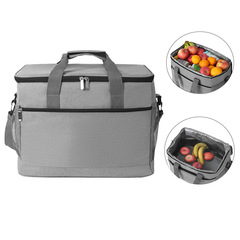 Cross-border exclusive supply of 33L insulated bag, outdoor large picnic bag, waterproof Oxford cloth ice bag, thickened car insulated bag