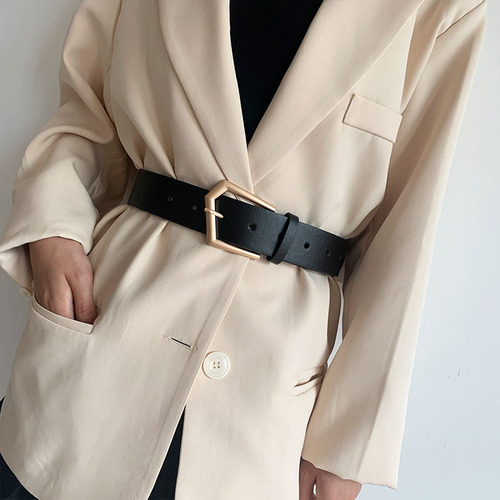 New style women's belt, Korean version, versatile fashionable trouser belt with suit jacket, decorative waistband, waist slimming belt, trendy
