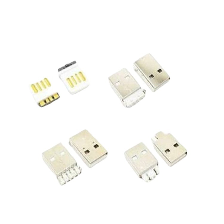 2.0USB公头   A公USB插头  A公立式USB公头  USB接头2.0