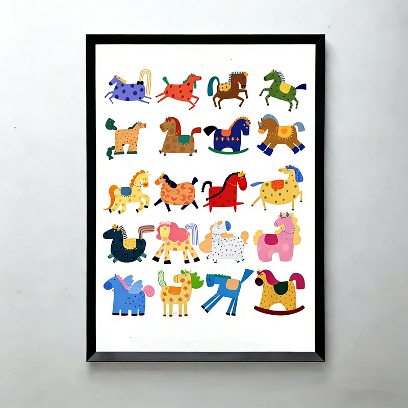 Cross-Border Black Puzzle-Style White Beveled Certificate Frame 16*16 Aluminum Alloy Picture Frame 12*12 Gold Aluminum Alloy Photo Frame