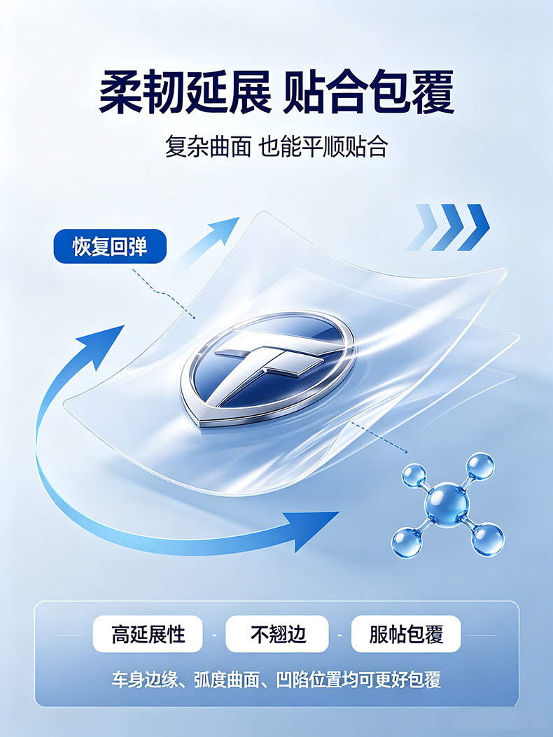 Invisible Car Wrap, Imported Full-Body Paint Protection Film, Matte Frosted Car Wrap, Sun Protection and Heat Insulation Car Wrap
