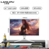 24-inch flat black 144Hz, bezel-less