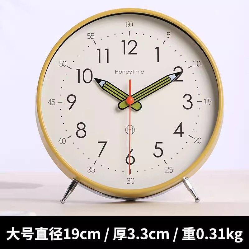 Reloj de escritorio péndulo de escritorio reloj de escritorio doméstico relojes de escritorio decoración de la sala de estar silencioso nuevo