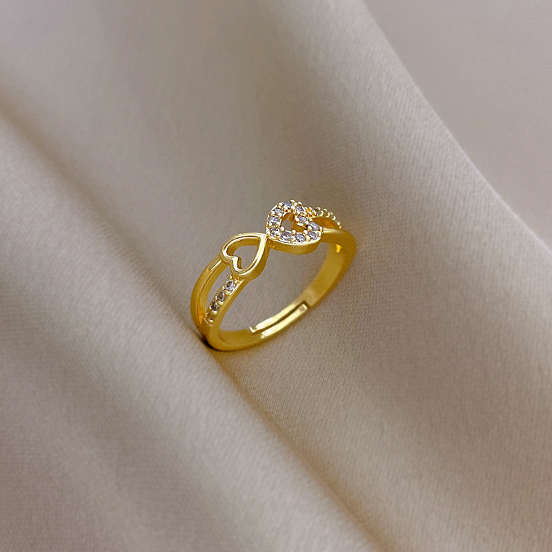 Herzmotiv Designer Ring Für Damen Modischer Schmuck Für Finger_voghion.com