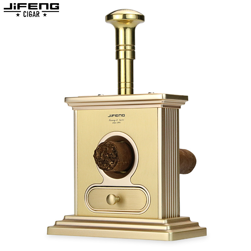 JIFENG Monsoon Cigar Scissors Stainless Steel Metal Cigar Cutter…