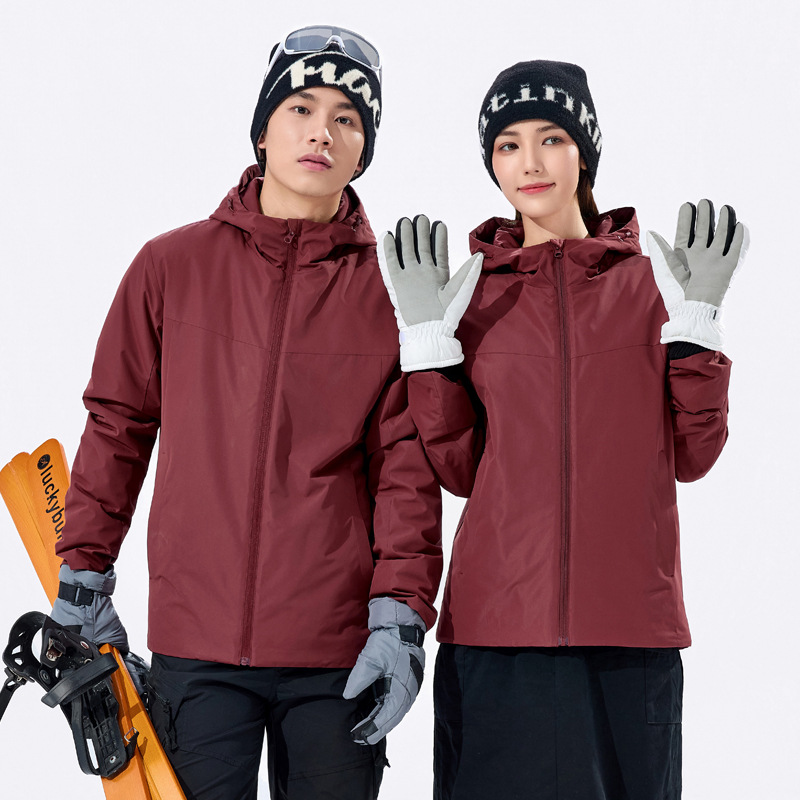 2026 Autumn/Winter New 3M Thinsulate Tech Cotton Jacket for Men with Integrated Hood, Outdoor Cold-Proof and Warm Outerwear for Women