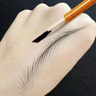 Draw Wild Lines Eyebrow Pencil Makeup Tattoo Artist Special Knife-Shaped Hard Core Waterproof and Sweat-Proof Long-Lasting and Non-Fading