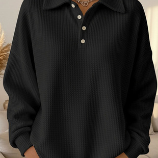 �W��TEMU �羳�¿�ɼ�ɫ�L�䷭�I�ٴ�polo���A����L��Ů�b��