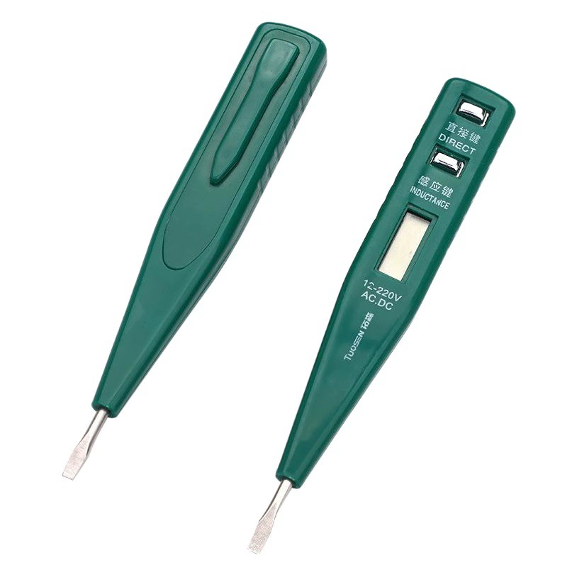 Электронный индукционный электрозонд Tuosen 0401, привод без батареи, цифровой дисплей, электрозонд, электрик, бытовой электрозонд