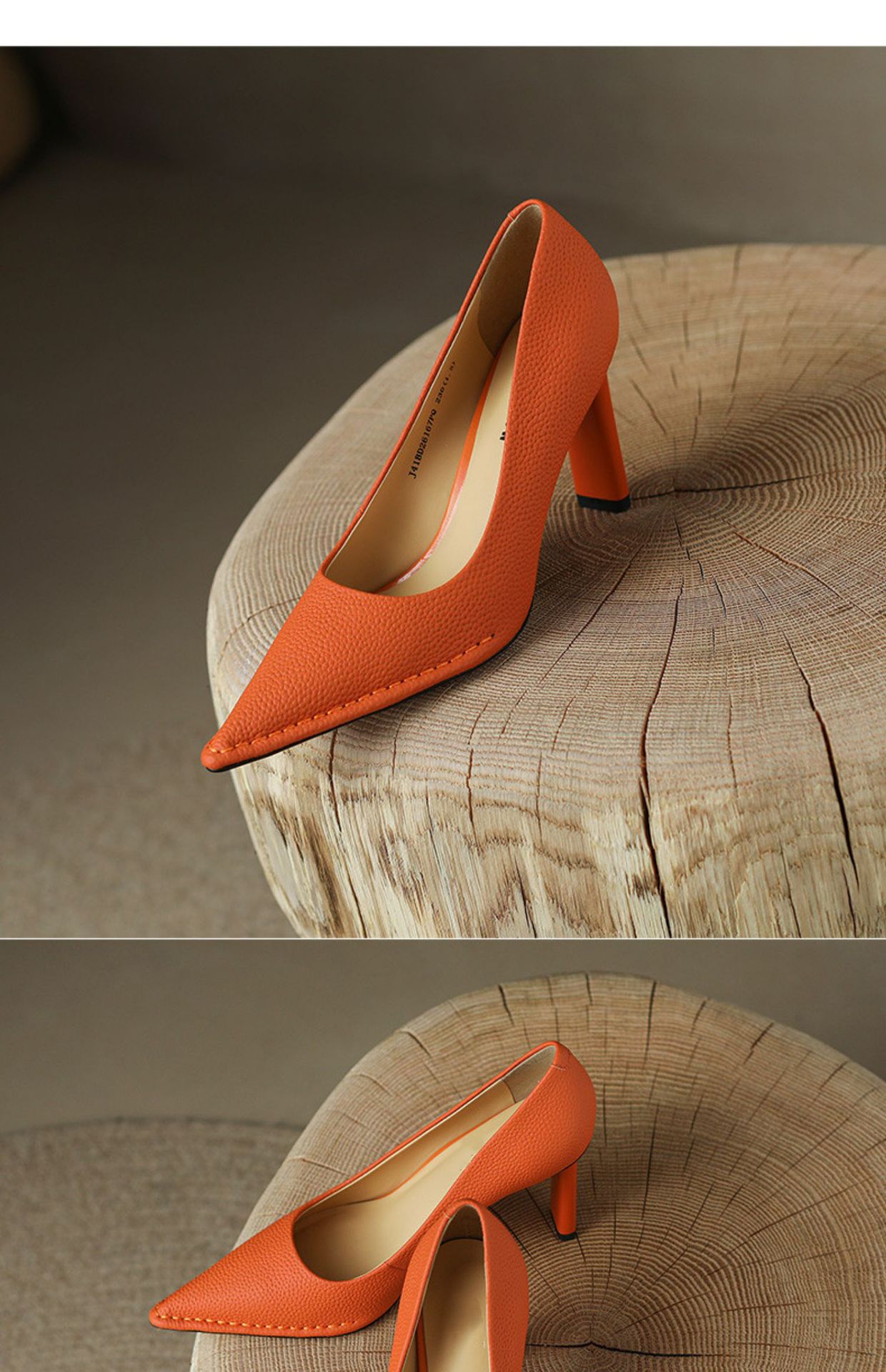 Women's Elegant Solid Color Point Toe Pumps display picture 19