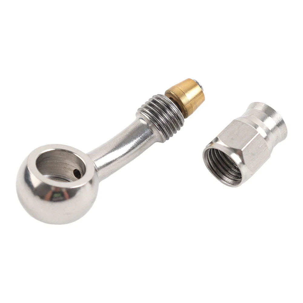 Motorcycle stainless steel quick-install brake hose AN3 fish-eye connector modified brake pipe accessories