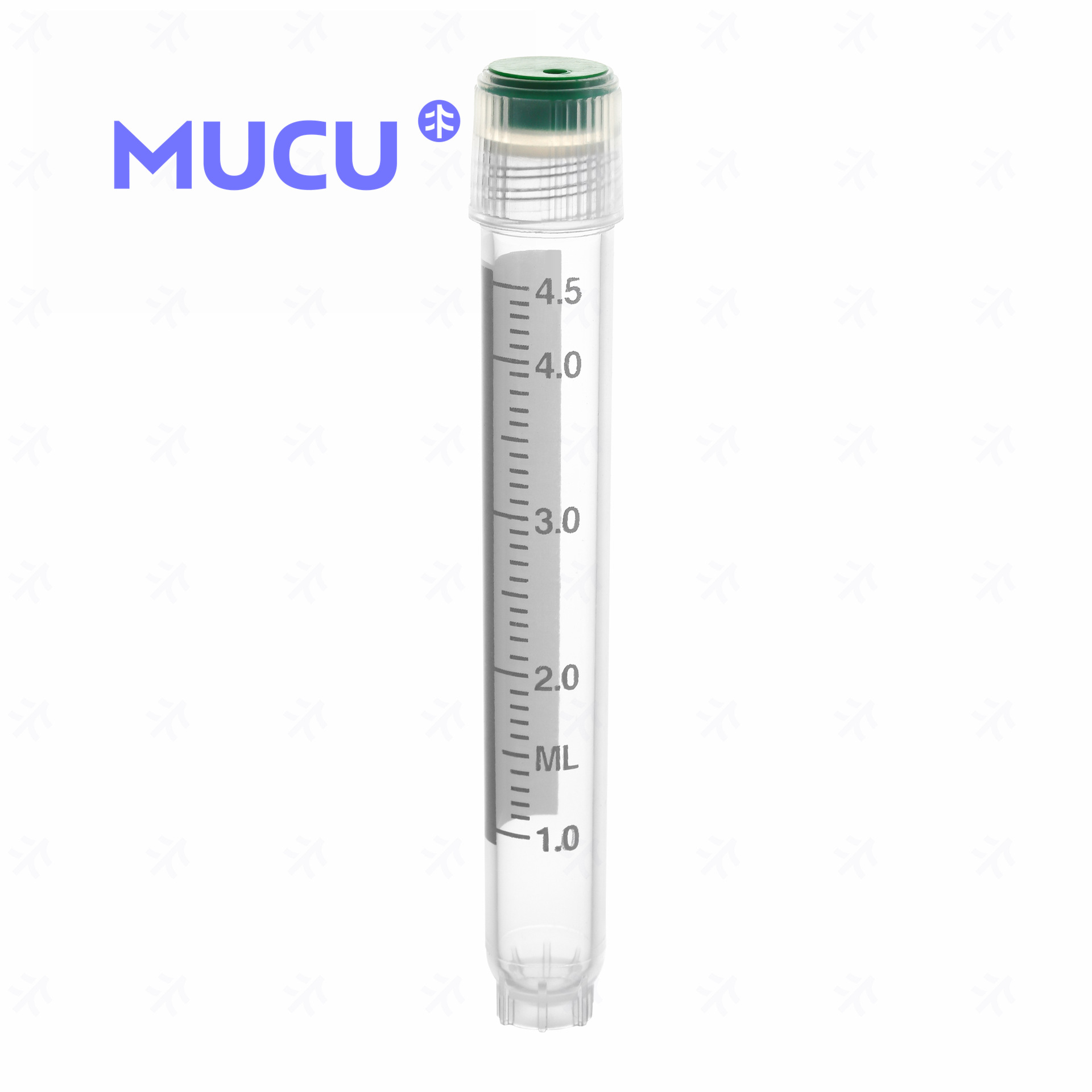 冻存管 5675056 管盖一体 圆底 外旋可立 5.0ml mucu 灭菌