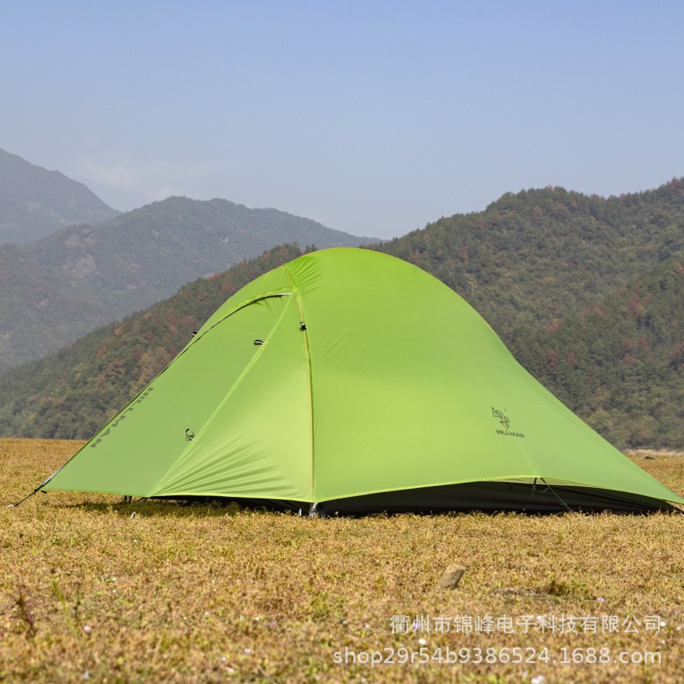 Hillman Libra Outdoor Camping Tent Double-Layer Rainproof 20D Ultra-Light Silicone-Coated Nylon Mountaineering Gear