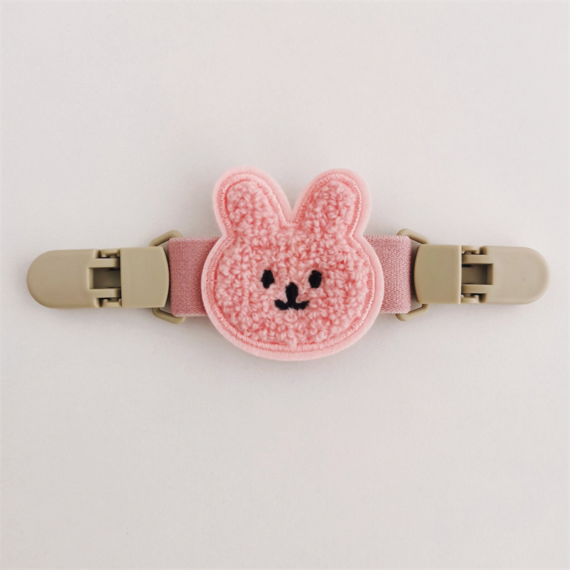 INS estilo coreano clip de suspensión oso pantalones de tirantes para niños clip anti-caída clip de la correa del hombro soporte de la falda de la suspensión antideslizante artefacto de hombro