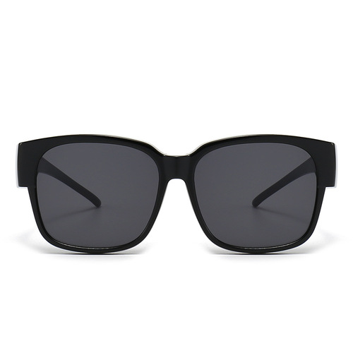 Same style sun glasses for nearsighted people, polarized sunglasses, UV protection, strong light, large frame sunglasses for men and women driving glasses 