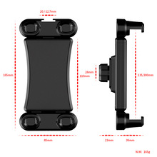跨境双拉伸大号手机支架夹子 适用iPad直播三脚架通用手机平板夹