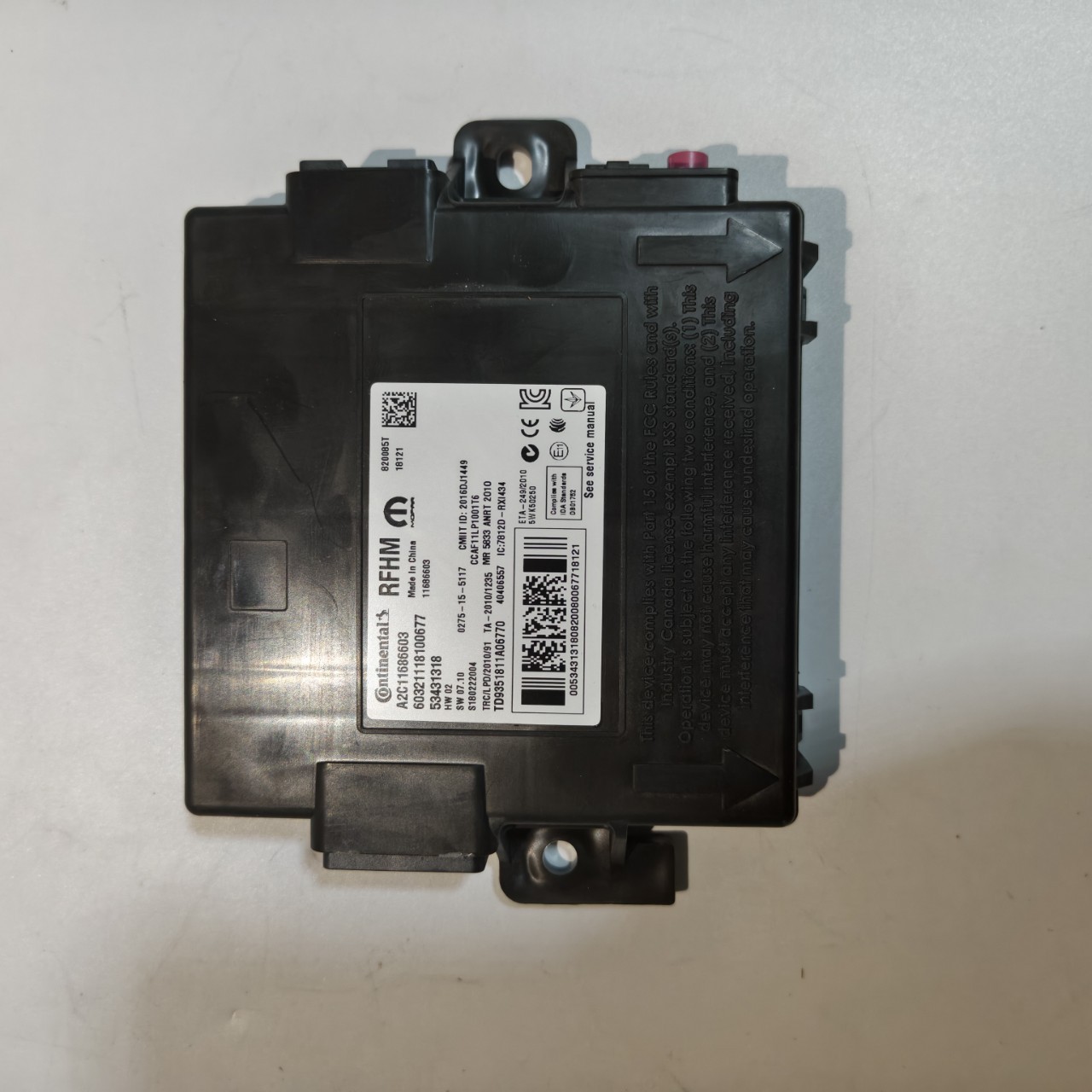 17 Jeep models: Compass, Renegade, computer PC module anti-theft, intelligent anti-theft box CPU