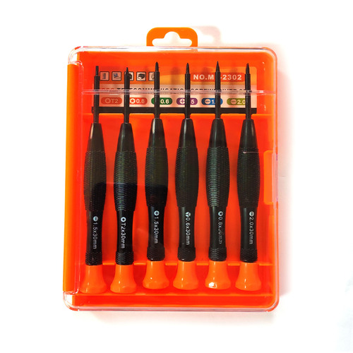 6-in-1 screwdriver set mobile phone disassembly household glasses small screwdriver precision set multi-purpose set