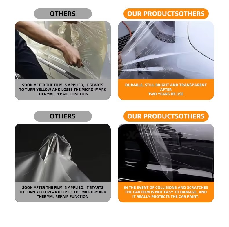 24-26 Models Mercedes-Benz Gls (X167) Invisible Car Wrap Tpu Pre-Cut Paint Protection Film for Specific Vehicles