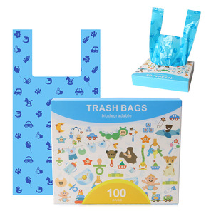 Cross-border baby diaper garbage bag Baby Disposable diaper bag degradable diaper diaper diaper garbage bag