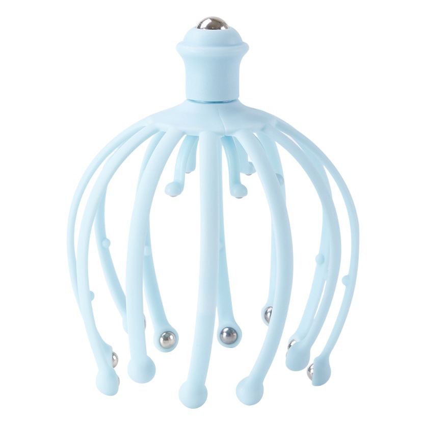 Diez ocho garras masajeador de cabeza masaje del cuero cabelludo garra rascarse masaje bola extracción del alma extracción descompresión artefacto