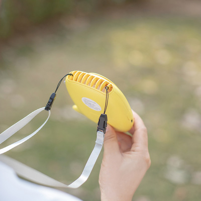 创意新款USB充电恐龙风扇儿童手持户外挂脖小风扇指甲睫毛吹干机|ru