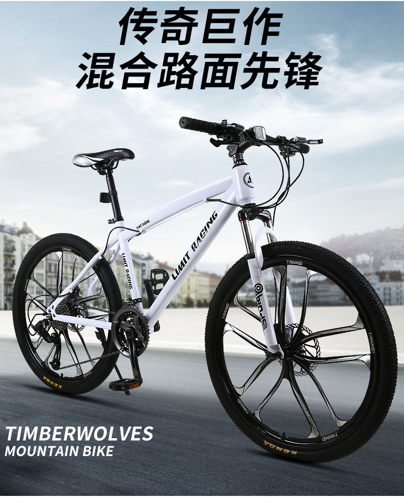 跨境批发变速越野山地车26寸bicycle减震单车户外骑行学生自行车详情16