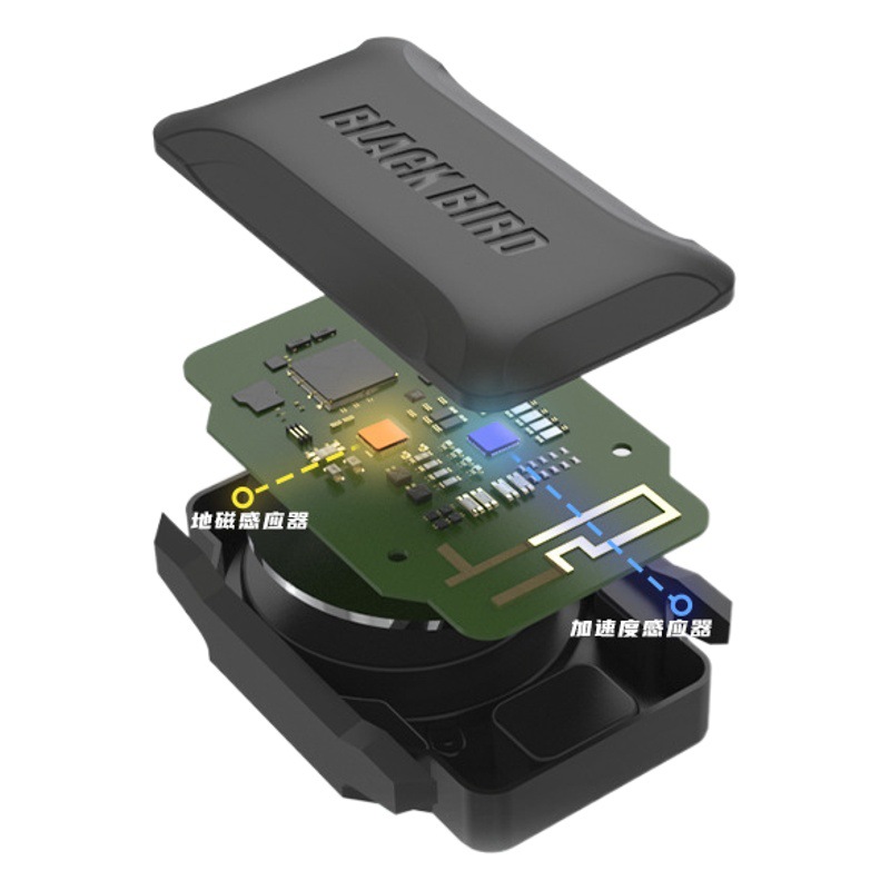 CS1 Blackbird (Blackbird) Nuevo pedal de velocidad Sensor de doble función soporta Bluetooth ANT + dual