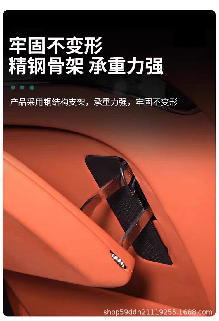 Ideal L6L7L8L9 Car-Mounted Multifunctional Folding Table for Front and Rear Seats, Foldable In-Car Table