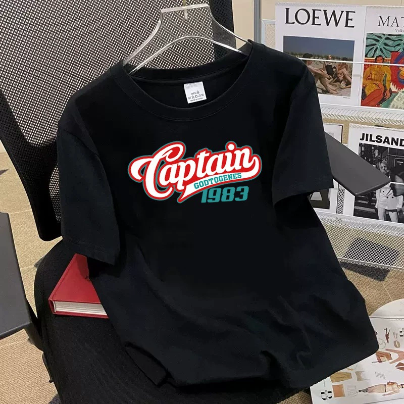 Летняя хлопковая базовая футболка с коротким рукавом, свободного кроя, oversize