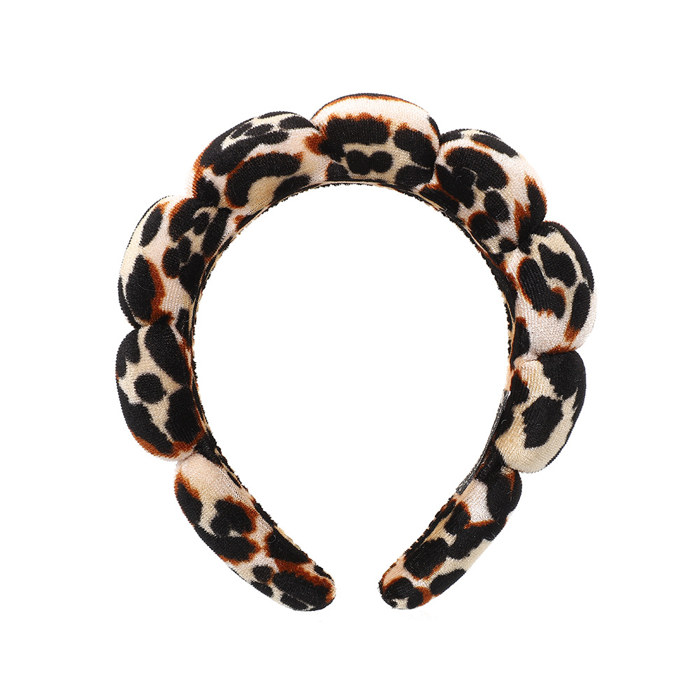 Diadema esponjosa de toalla estilo twist coreano para mujer, de alta gama, para elevar la coronilla, ideal para maquillaje, spa o lavado de cara. image 62