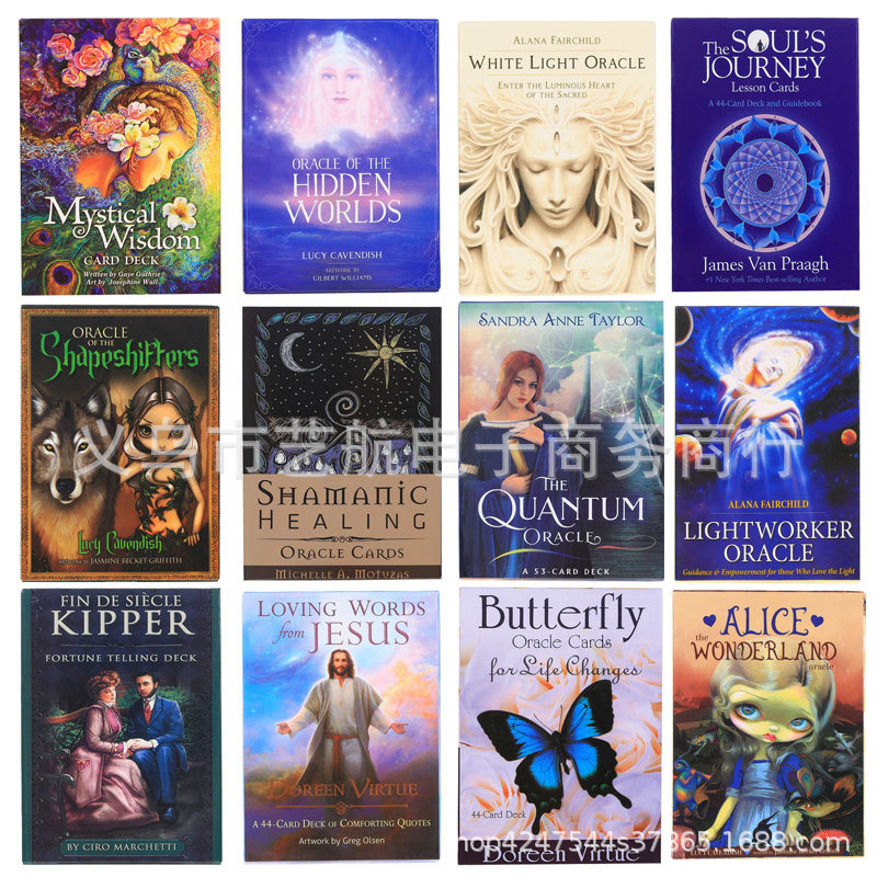 Foreign Trade Hot-Selling 600 English Version Tarot Cards Tarot Cards Board Game Oracle Cards Card Game