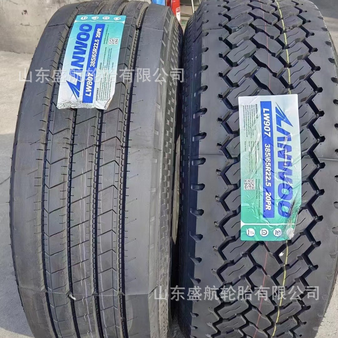 385/65-55R22.5  445/65R22.5油罐车全钢丝真空轮胎加厚20层级