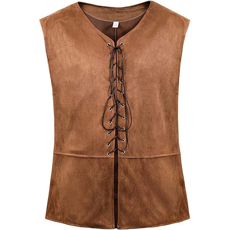 2025 Amazon Medieval Renaissance Pirate Gothic Steampunk Vest Lace-Up Vest 2025 Amazon Medieval Renaissance Pirate Gothic Steampunk Vest Lace-Up Vest