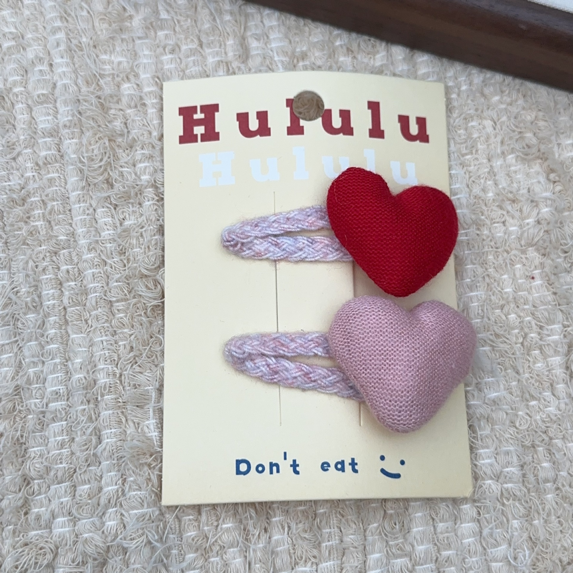 Herbst und winter neue farbe tuch herz haarnadel nette süße wolle baby clip hohe pferdeschwanz kinder gummiband haar zubehör_voghion.com