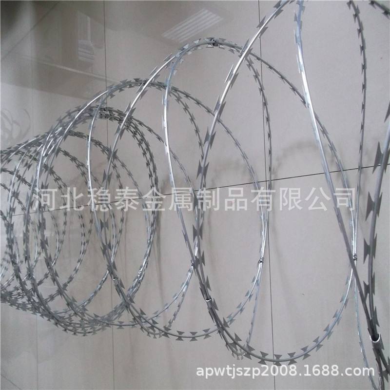 河北稳泰供应BTO系列螺旋刀片刺网、刀片刺绳