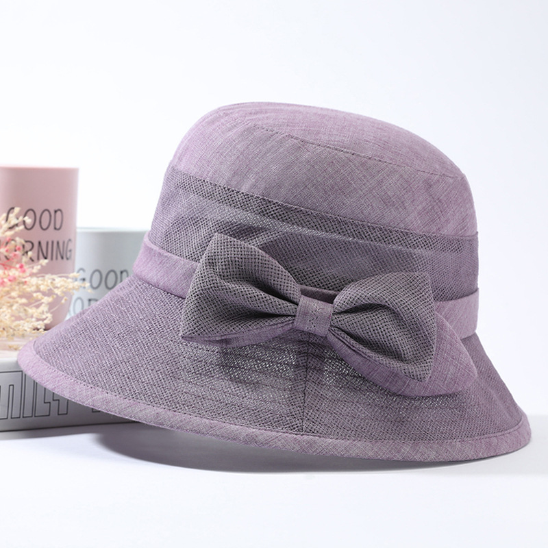 Thin breathable sun hat for elderly