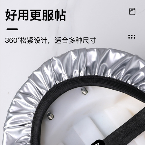 Waterproof and Sunproof Electric Bike Seat Cover for Summer, Universal for Yadea, Aima, and Scooter Motorcycles