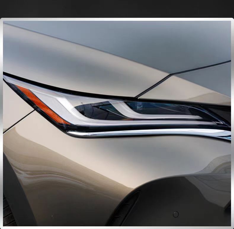 Suitable for Toyota Avalon, Camry, Highlander, RAV4, and Land Cruiser models; high-transparency headlight film for front headlights