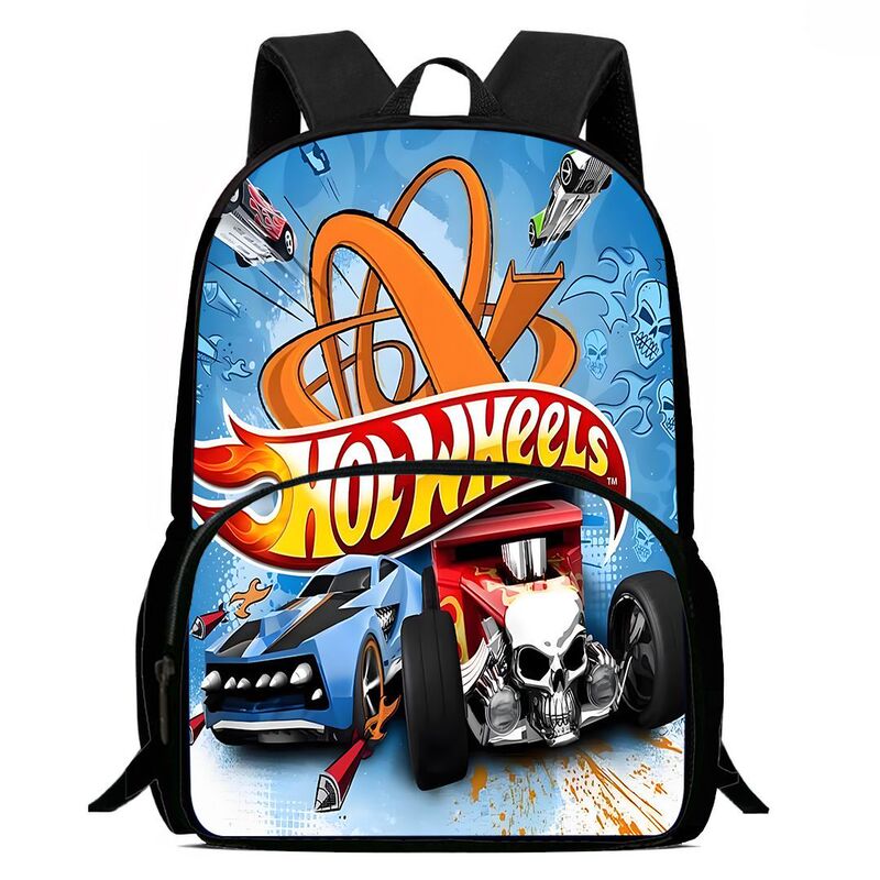 Hotwheelsrace Hotwheelsrace High-Looking Casual Spine Protection and Burden-Reducing Student Essential Lightweight School Bag