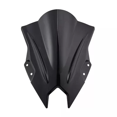 Suitable for Kawasaki Ninja 500 SE 24-25 modified motorcycle front windshield goggles (Motorcycle front windshield) - black