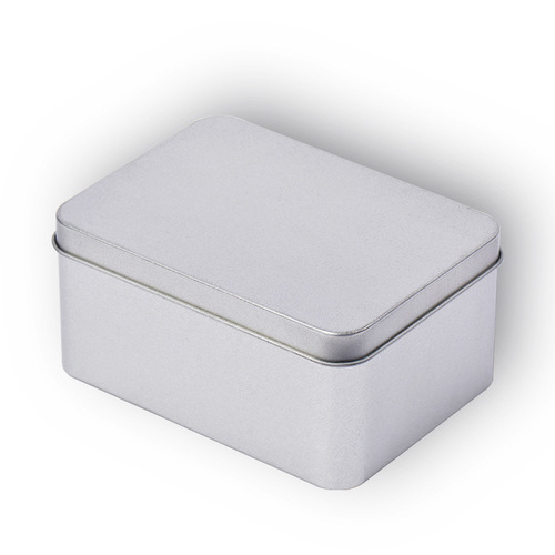 Tinplate badge packaging square tin box, nail scissors gift box, hardware crafts packaging tin box