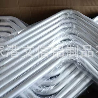 19mm圆管90度弯管加工铝合金弯管 框架铝管加工
